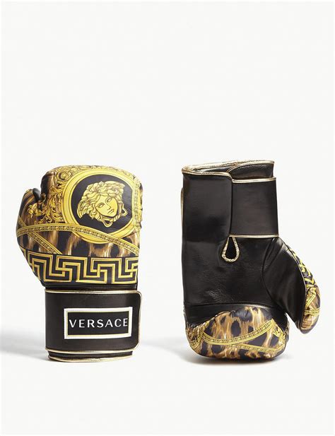 versace mens gloves